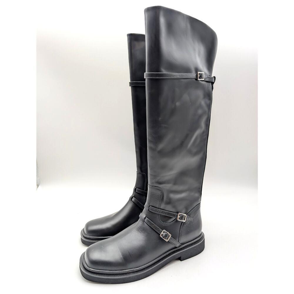 SARTO by Franco Sarto Ainsley Knee High Boots Women's Black Size US7.5M EU38